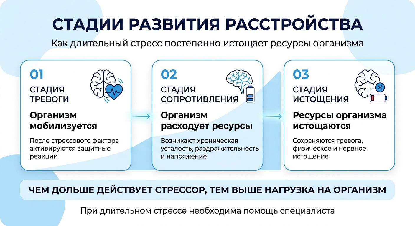 Лечение стресса в Яровом инфографика
